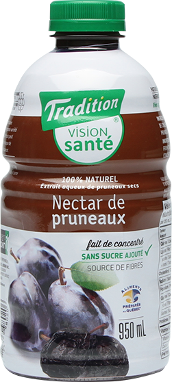 Nectar de pruneaux Vision Santé 950 ml - Jus frais